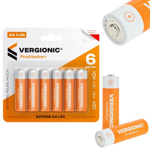ALKAICKÉ BATÉRIE 6 KS R6 AA VERGIONICKÉ