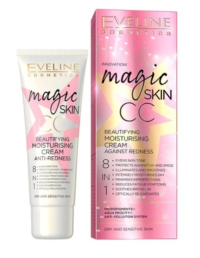 EVELINE BEAUTY CC KRÉM hydratačný 8v1.