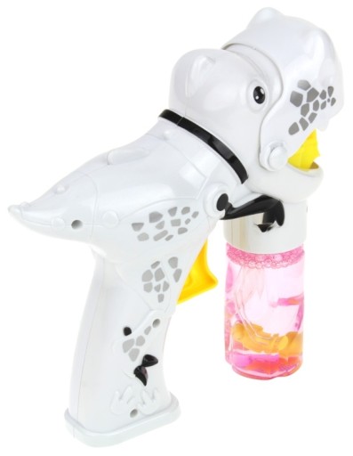 Bubble Gun Tekuté mydlo Bubble Machine 2x Dinosaurus