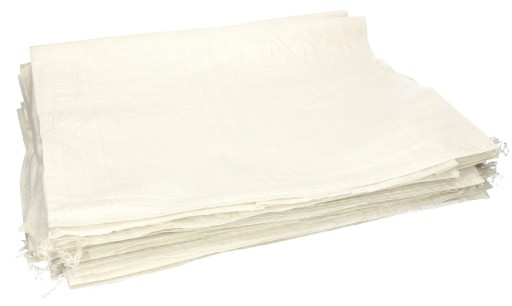 TAŠKA POLYPROPYLÉNOVÁ 10 KUS BIELA 65X105 CM 50 KG