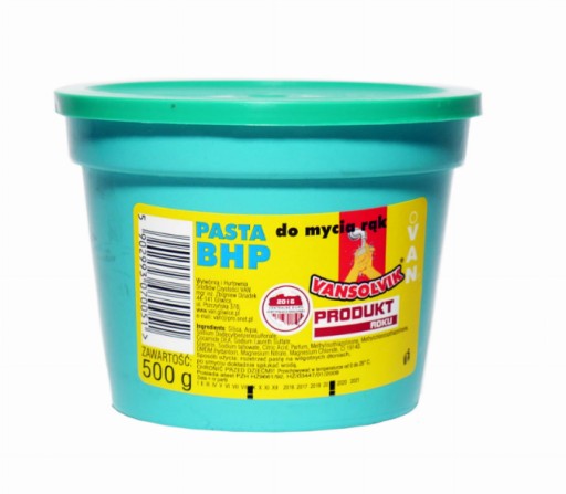 BHP pasta na ruky 0,5KG PIESOK S BRÚS