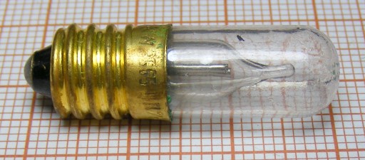 Neónová lampa 220V NW3565 závit E10 POLAM - cena za 2 kusy