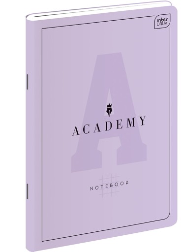 Notebook A5/60 Line 90g Academy Pastel Interprint