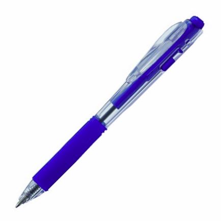 Pentel BK437 modré vysúvacie guľôčkové pero