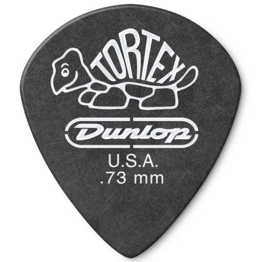 Gitarové trsátko Dunlop 482R Tortex Pitch Black Jazz 0,73 mm