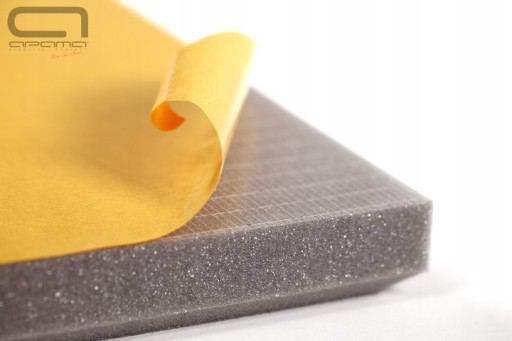 Hladký akustický panel HONEYCOMB šesťhran SAMOLEPIACI 10/5cm šedý