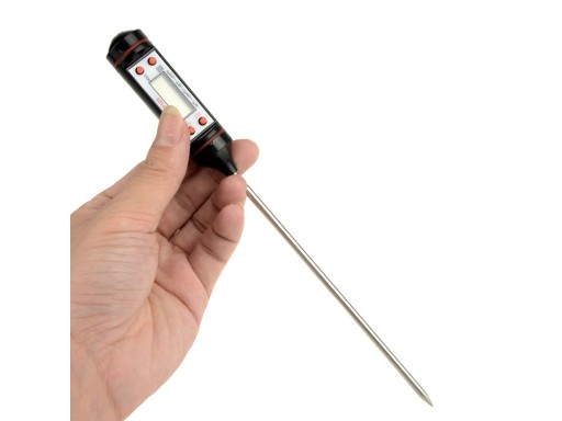 DIGITÁLNY LCD KUCHYŇSKÝ TEPLOMER SONDA NA MÄSO VÍNO