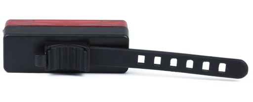 LED ZADNÁ BICYKLE LAMPA USB OSVETLENIE NA BICYKEL