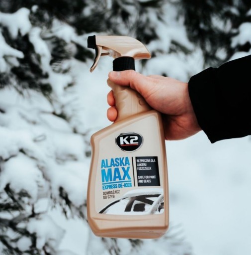 K2 Alaska MAX 700ML Rozmrazovač okenného zámku 700ML