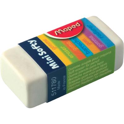 Mini Softy Maped Pencil Guma