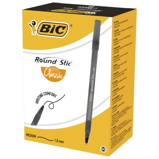 Bic okrúhle fixačné pero čierne