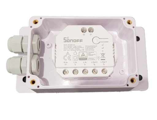 Vodotesný kryt IP66 pre Sonoff Basic, Dual, TH10, TH16, POW, RF