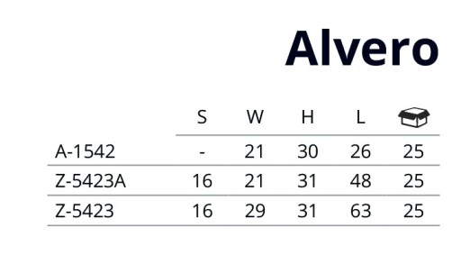 ALVERO vešiak na nábytok, 1 rameno, matný hliník