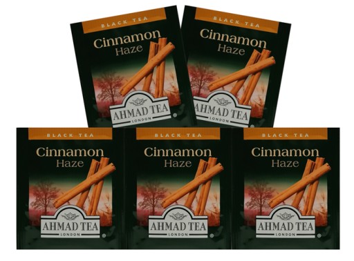 Čaj Ahmad CINNAMON, sada 5 obálok
