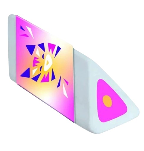 Mini roztomilá pyramída zmapovaná školská guma