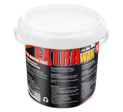 EXTRA Vosková montážna pasta na pneumatiky 1kg nemecká