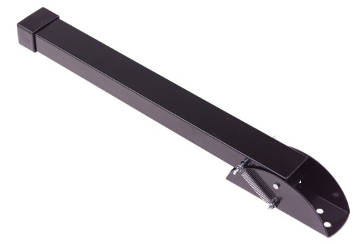 PODPORA GARÁŽOVÝCH BRÁN PEVNÝ PROFIL 300x30x20 mm ČIERNA NOHA