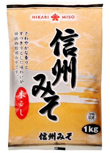 Shinshu Shiro Miso pasta, ľahká 1kg - Hikari Miso