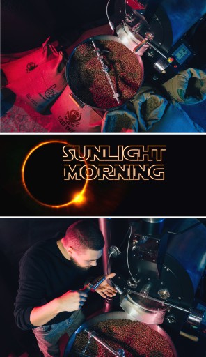 Zmes čerstvo pražených kávových zŕn Sunlight Morning 50G pre kávovar na espresso