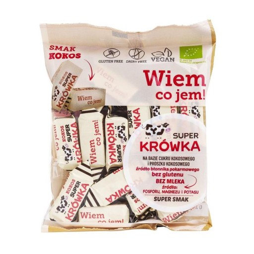 Kokosový fondán bez obsahu mlieka BEZ SKLA. BIO 150 g