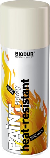 TEPLOTNE ODOLNÝ SMALT 400ml BIELY BIODURAL SPREJ