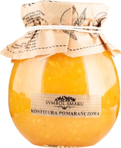POMERANČOVÝ džem bez konzervantov 300g
