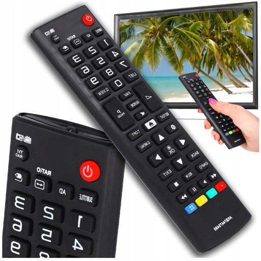 DIAĽKOVÉ OVLÁDANIE PRE LG TV Univerzálna náhrada za Smart LED modely televízorov LG