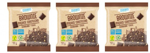 BROWNIE SOFT COOKIES ČOKOLÁDA + KAKAKO 50g x6