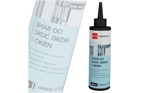 TUK NA DVERE A OKENNÉ KOVANIE D010-0,2 200 ML S EKOCHEMICKÝM APLIKÁTOROM