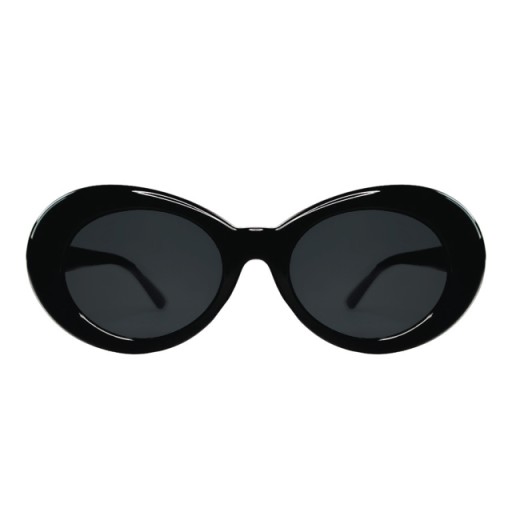 BLACK OVAL RETRO vintage slnečné okuliare Kurt Cobain