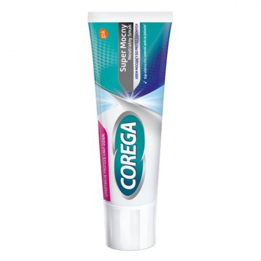 COREGA Krém na zubnú protézu Super Strong Neutral, 40 g