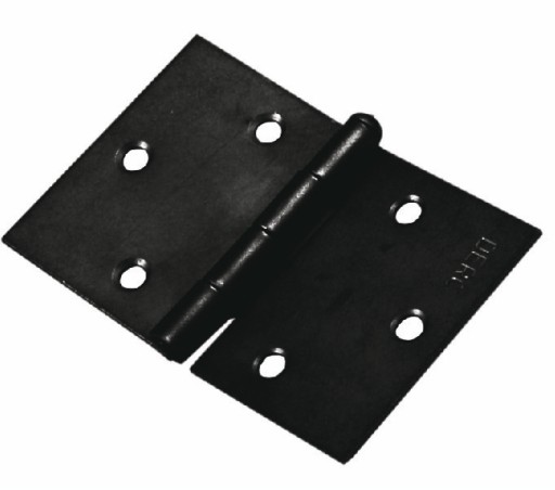 Široký konštrukčný opletený pánt na dvere, truhlice, nábytok 100x63x1,5 Čierny