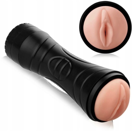 UMELÁ VAGINA 3D SACÍ MASTURBÁTOR VIBRUJE