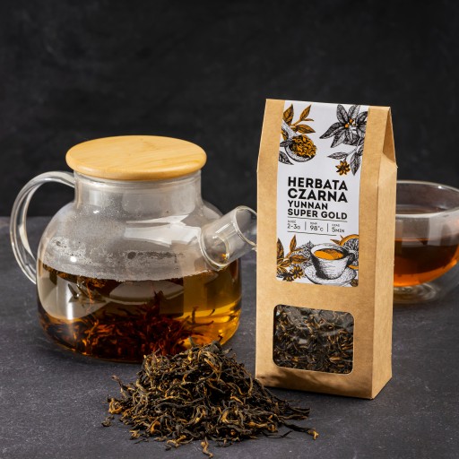 Yunnan Super zlatý čierny čaj 50 g