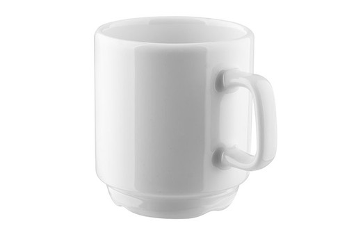 Vysoký pohár 200 ml stohovateľný pohár Kaszub Hel LUBIANA porcelán