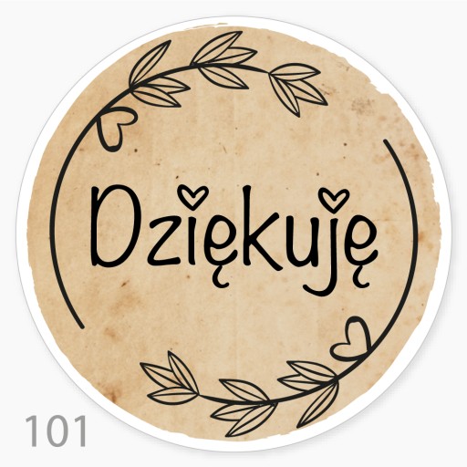 ĎAKUJEM nálepky ručná práca dovolenka balíky poštovné ďakujem 48 kusov