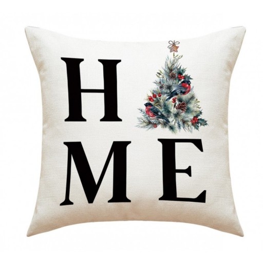 Obliečka na vankúš 45 x 45 cm vianočný motív BOHO Vianoce