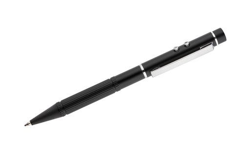 BALLPOINT s ukazovateľom LASER POINTER baterka