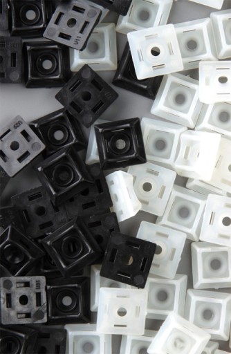 ZÁKLAD 20mm x 20mm BIELA 50 kusov