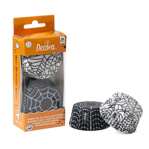 SPIDER košíčky na muffiny 50x32mm 36 ks Spider