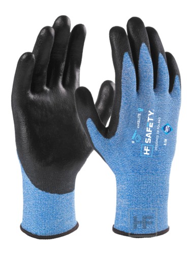 Protiporezové pracovné rukavice HF-Safety Cut3 LITE veľkosť 9 - L