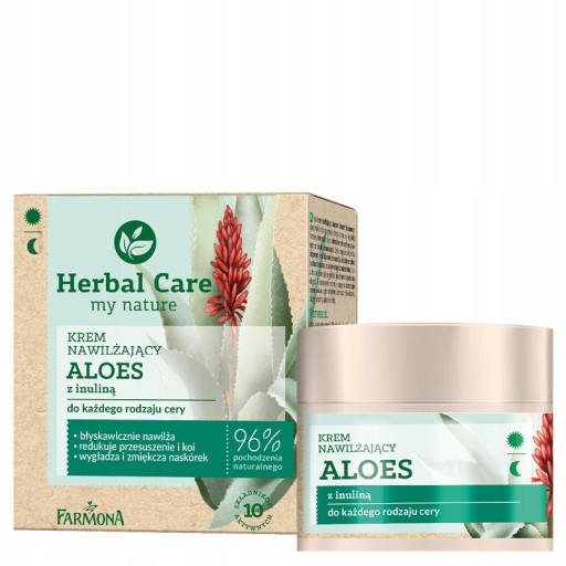 Farmona Herbal Care Hydratačný krém s aloe na deň a noc 50 ml
