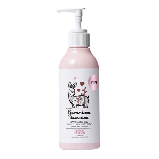 YOPE GÉL NA INTÍMNU HYGIENU 300ML GERANIUM&ŻU