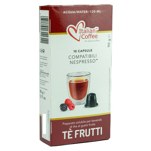Kapsule do Talianskej kávy Nespresso Te frutti fruit 10 ks.