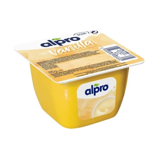Sójovo-vanilkový dezert + vitamín B12, D2 125g Alpro