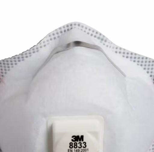 PRACHOVÁ MASKA Polomaska s ventilom 3M 8833 ffp3
