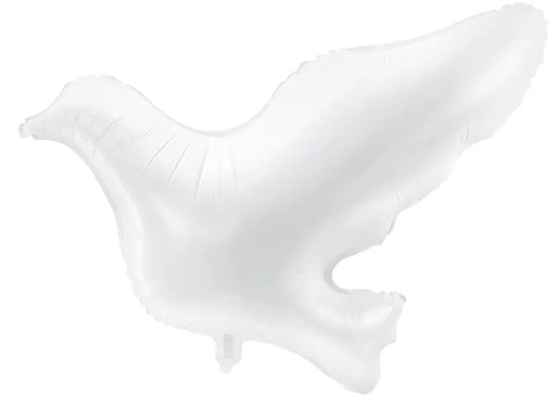 Fóliový balón Holubica Holubica 77x66 cm Prvé sväté prijímanie