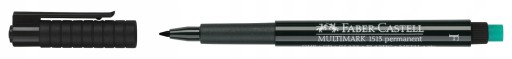 Fóliové pero FABER CASTELL Multimark F 0,6 mm čierne