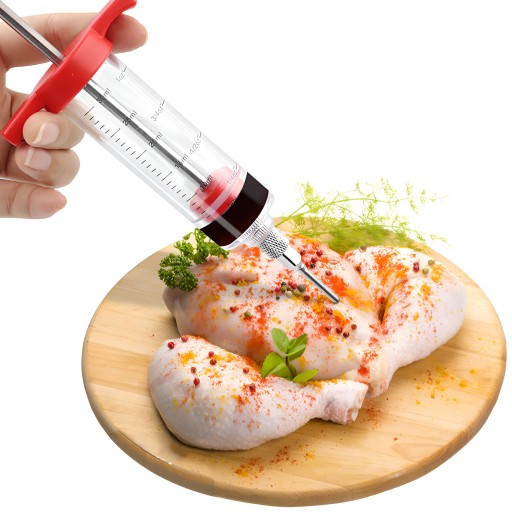 INJEKTOR NA MÄSOVÉ STRIEKAČKY 3 IHLY 30 ML