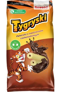Kukuričné lupienky Tigers čokoláda 70g x 3